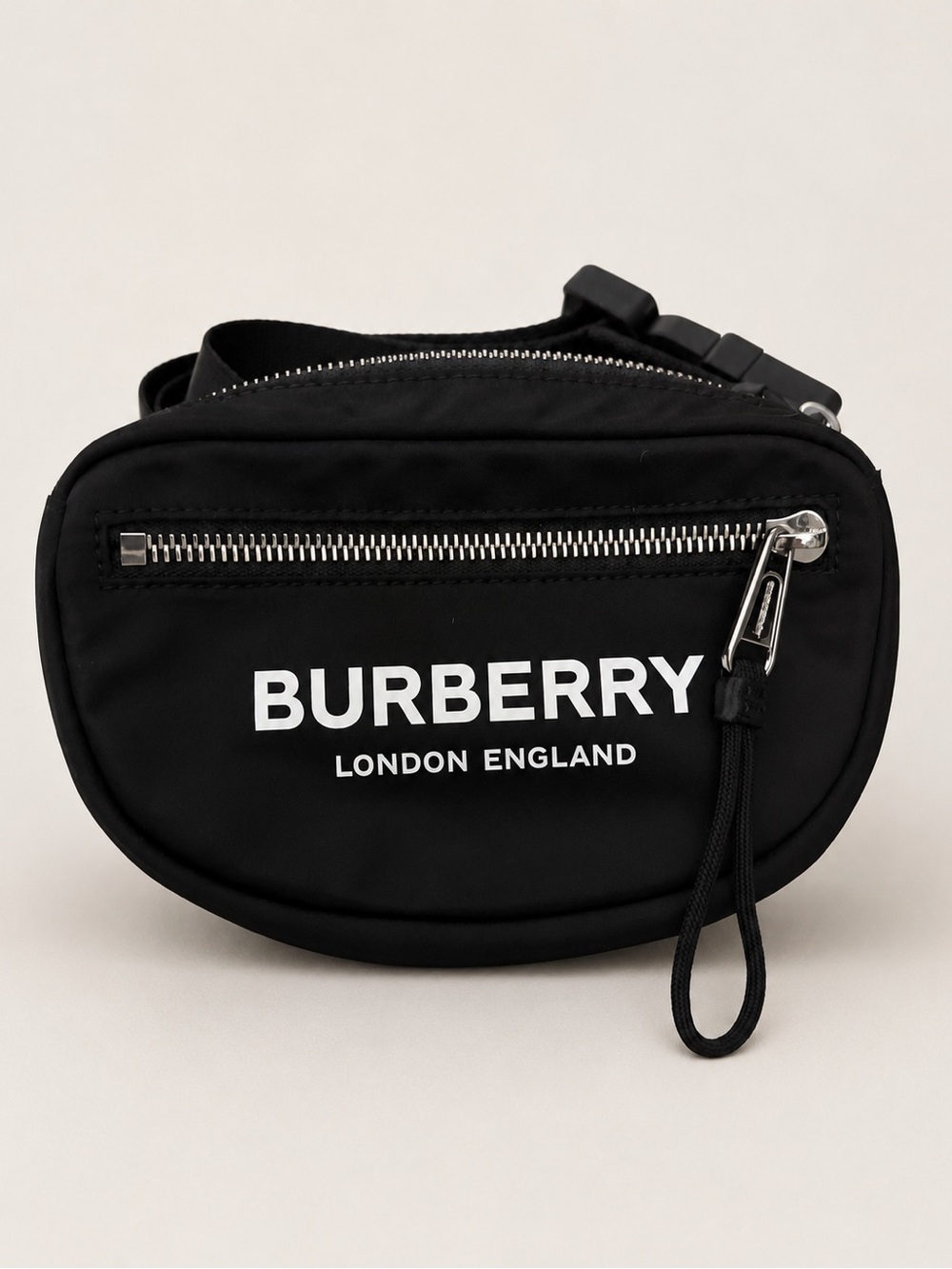 Burberry Black Nylon Logo Bum Bag Belt Bag 8021091